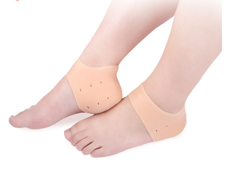 JOGHN Patch Gel Heel Pads Anti Crack Silicone Hydrogel Shock Absorber Foot Pain Sticker Women Shoes Cushion Insole Heel Socks