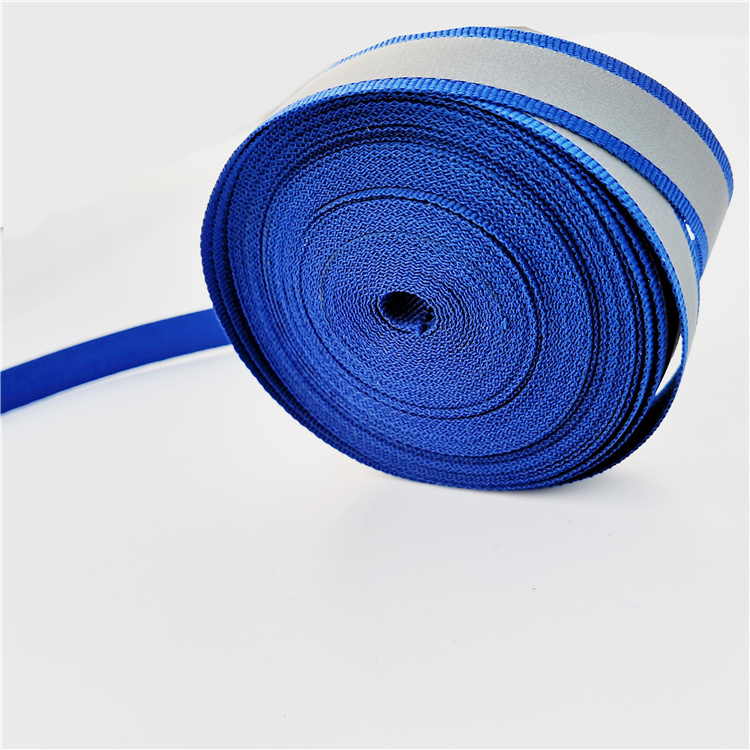 Colorful Elastic Reflective Webbing Strap/reflective Ribbon Woven Band