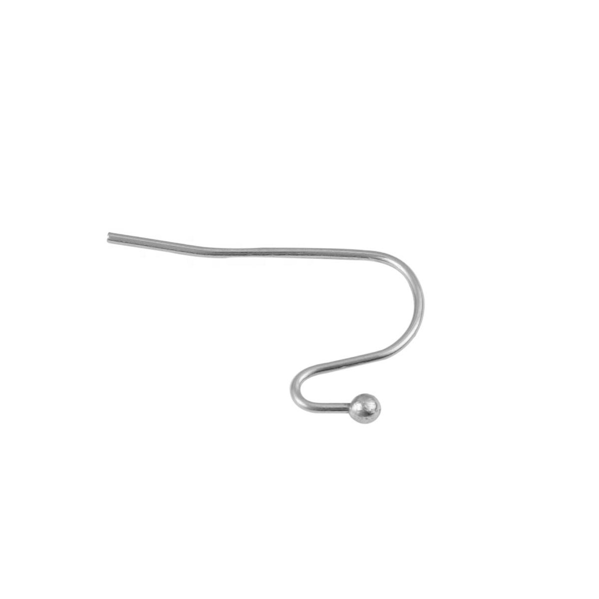 DIY jewelry making supplies ear wires hypoallergenic stainless steel earring hooks in stock