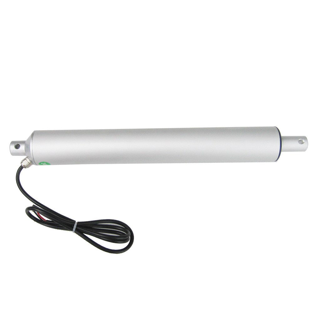 IX Stroke 50-400 mm 2-16 inch OD 45mm DC 24V 15mm/s 90Kg Electric Linear Actuator Thin Tubular Motor Pusher