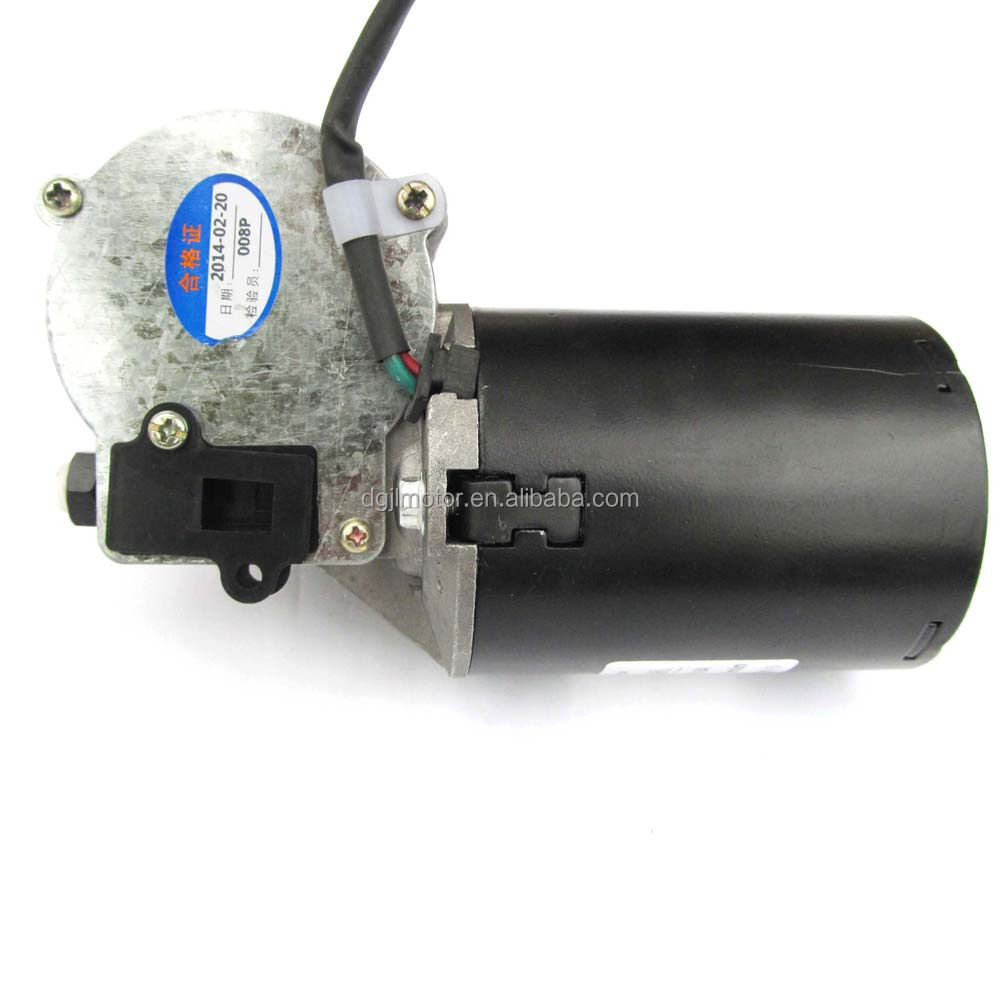 GW7085L-42 Online shop hot sale  right angle gearbox all metal mini 12V worm gear motor with reasonable price