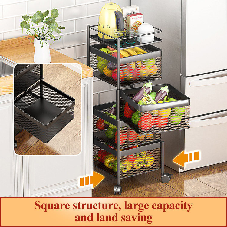 rotating spice metal kitchen racks organizer storage holders shelf