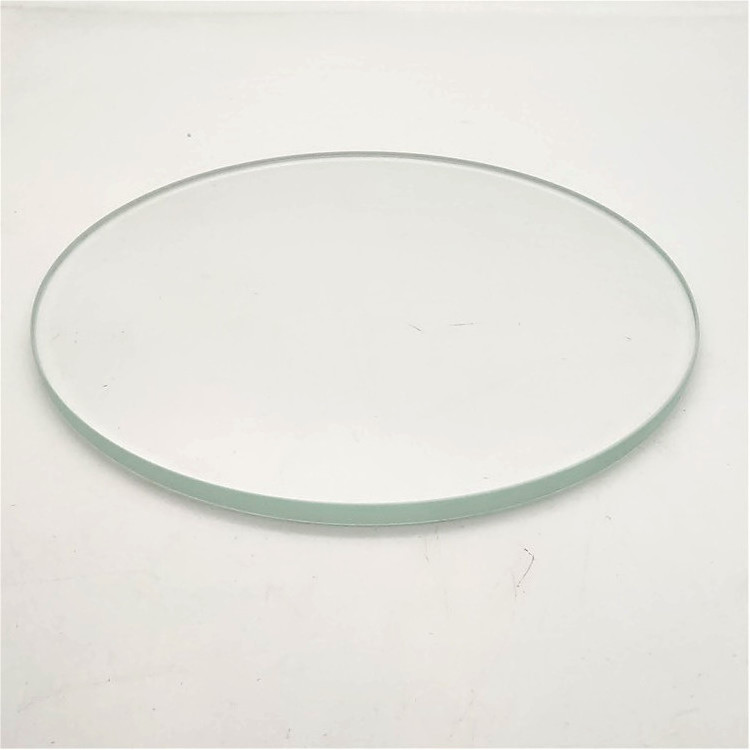 Customized 1-10mm Tempered Round Glass Cover For Led Light