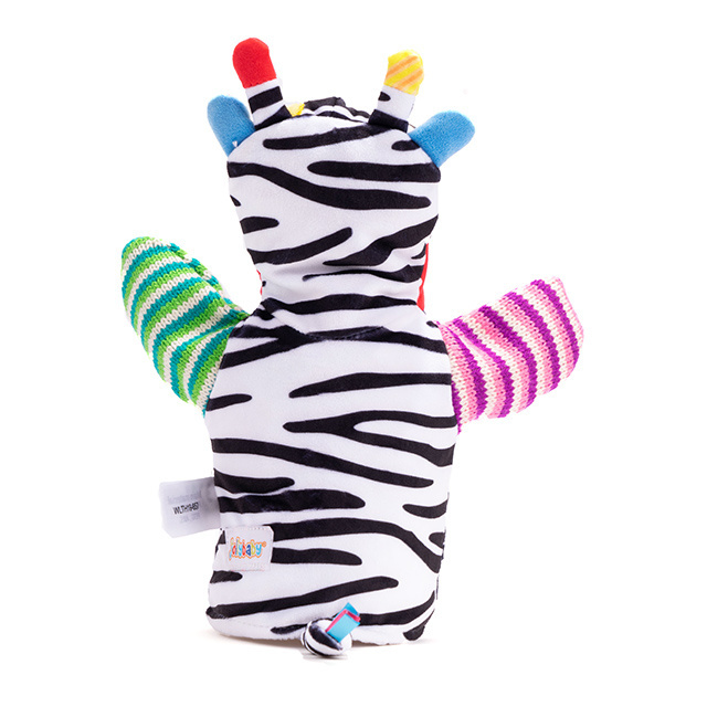 Animal Hand Puppet Cartoon Plush Toys Baby Educational Animal Hand Puppets Pretend Telling Story Doll Toy for Children Kid