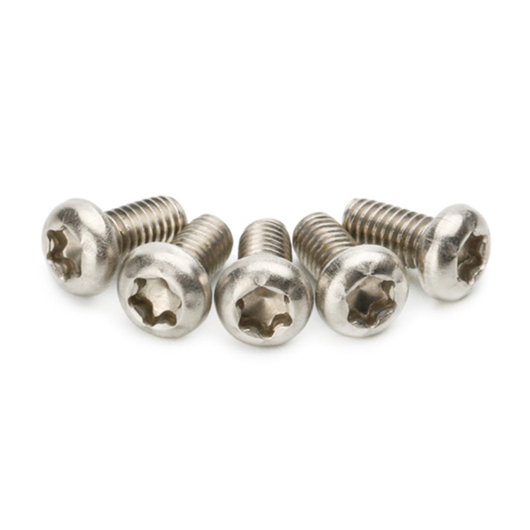 Chinese Manufacture stainless steel pan head torx machine screw m3 m6 m8