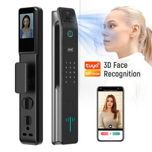 Face Recognition Door Lock Fully Automatic Biometric Fingerprint Scanner Smart Camera Door Lock