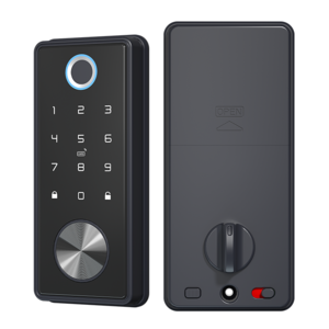 Automatic Deadbolt Ttlock App Card Keypad Smart Door Lock Tuya Hardware Key Fingerprint Biometric Wifi Ble Home