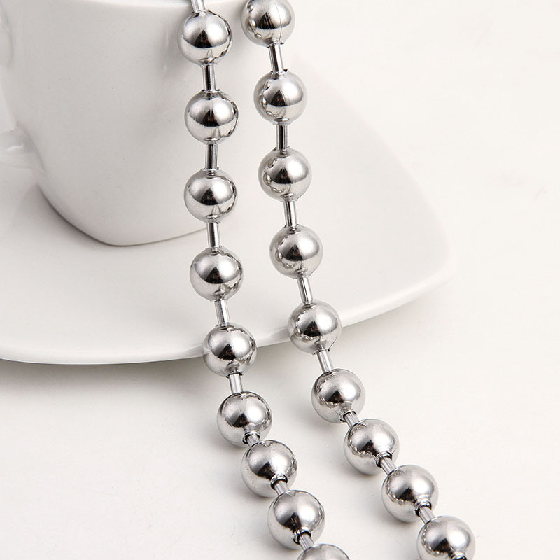 Factory Wholesale 10mm 304 Stainless Steel Ball Chain