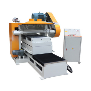 High efficiency Automatic double side stainless steel sheet/round Pipe mirror polishing machine