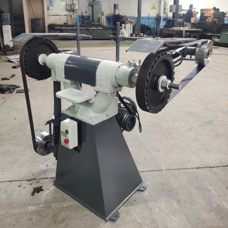 JUHUA Manual Metal Sand Belt Sander Grinder Grinding Sanding And Polishing Machine For Faucet Industry METAL