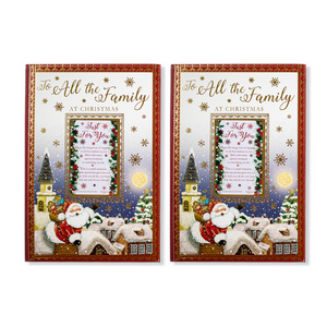 3D pop-up christmas greeting card voice record card envelop printing 3D embossing hotstamping card