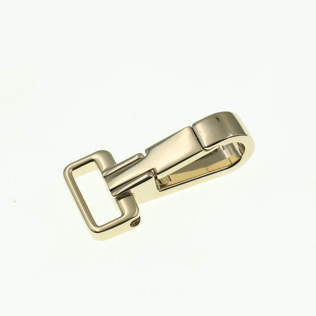 High Quality Hardware Dog leash Hook with Gold Plating Key Ring Garments Accessories