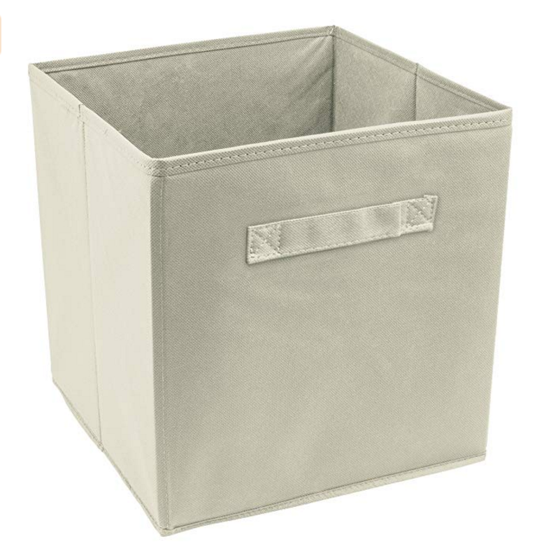 Fabric Foldable Cube Storage Bin Closet Organizer for Toys in Square Shape for Space Organization