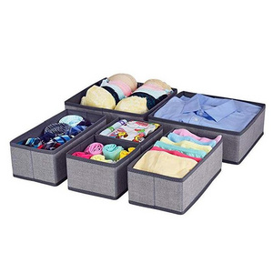 Modern Rectangle Cube Storage Bins for Baby Clothes Underwear Closet Dresser Organizer Drawer Divider