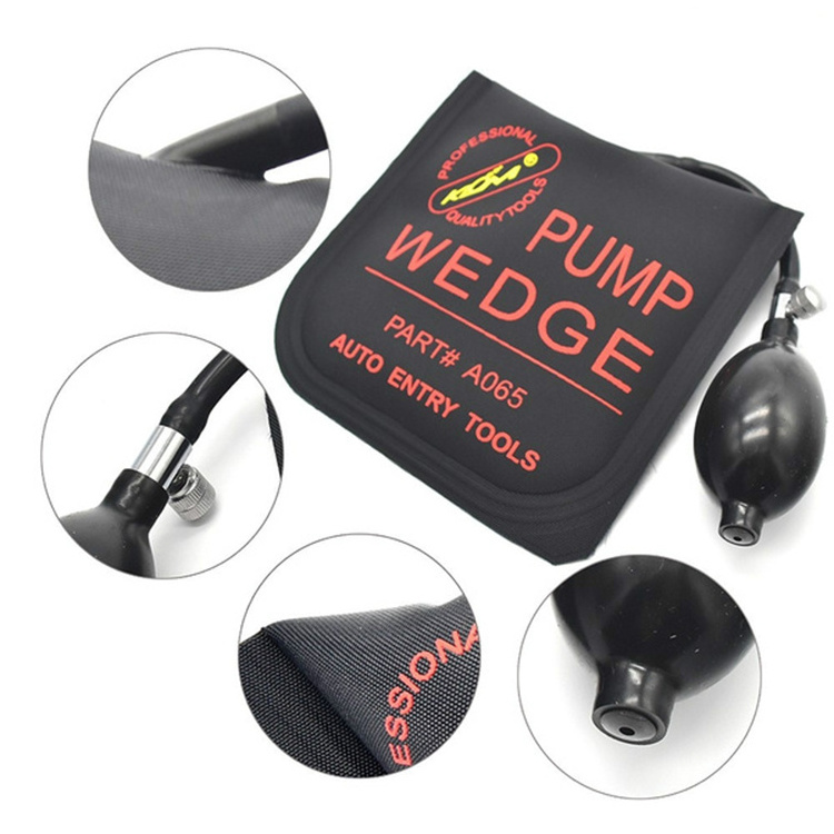 Pump Wedge airbag Locksmith Tool, Unlock Tool Air Shim Inflatable Air Pump Wedge