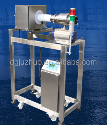 Online Cheap Pipeline Liquid Metal Detector Machine for Sauce Paste Products JZD-P166