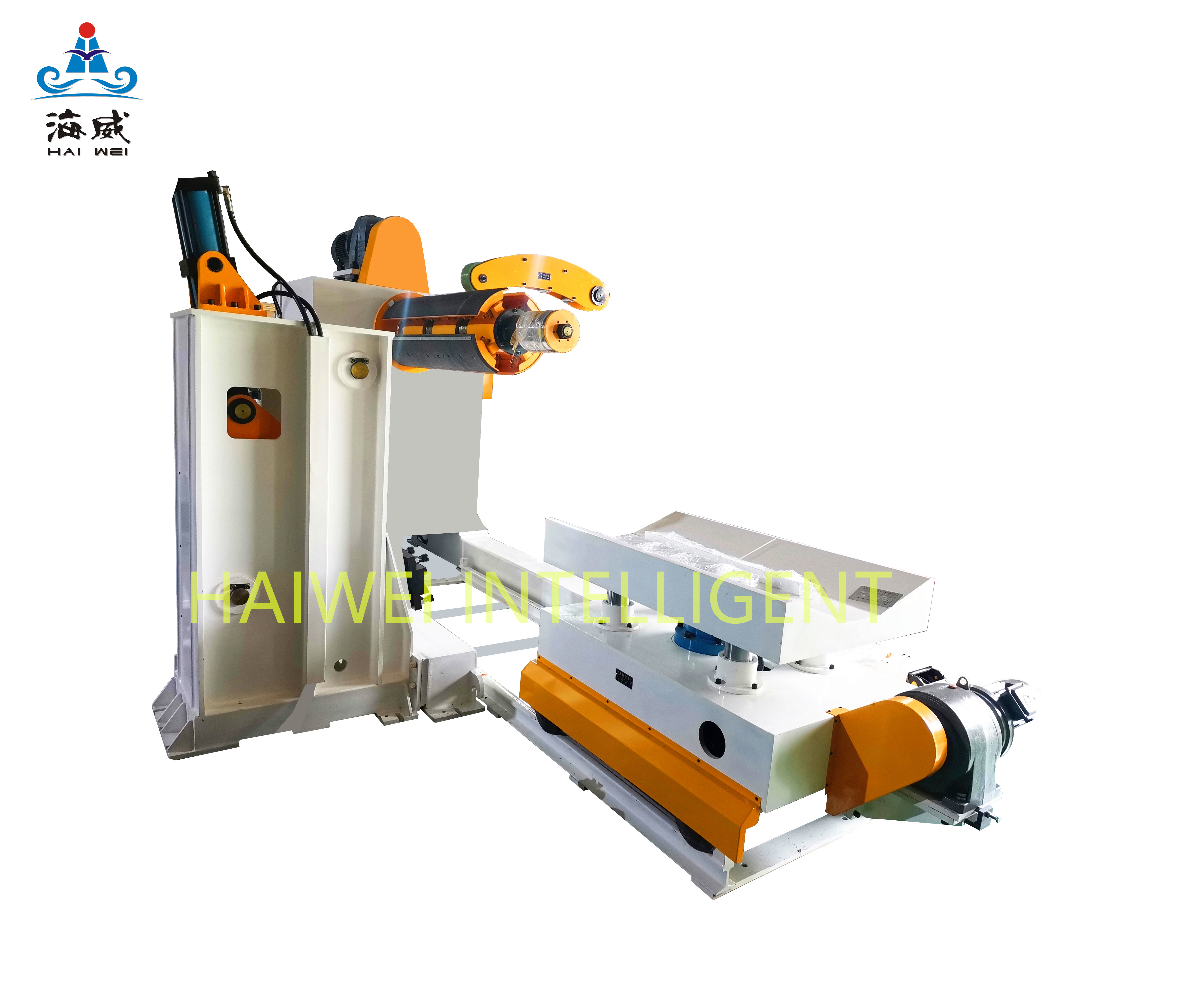 Factory for sale manual or hydraulic heavy uncoiler material decoiler machine 20 Ton variable frequency speed regulation