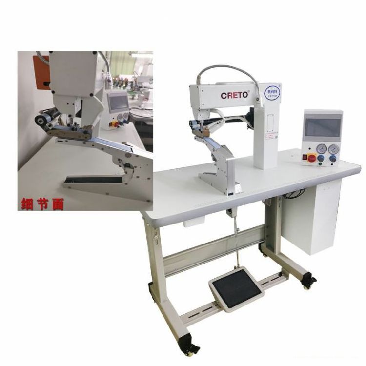 CRETO-SH-802 Abrics Fusing Press Machine For T-shirt Folding Stripe Attatch