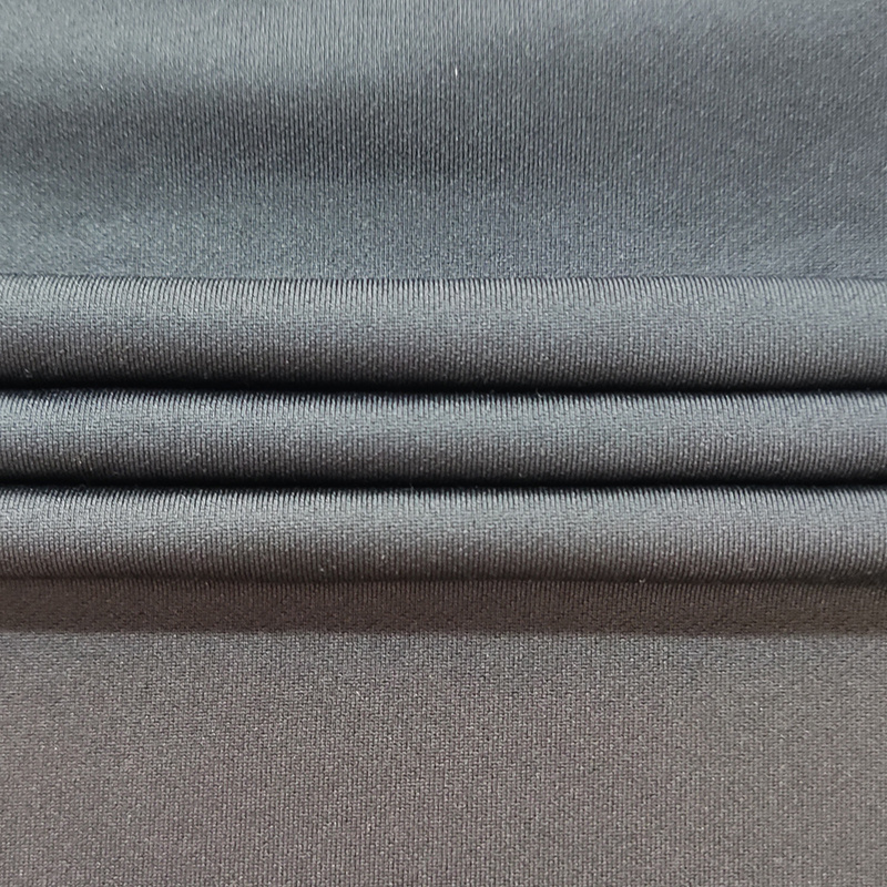 Hot selling   Wicking Twill Jersey 89% Polyester 11% Spandex  knit Fabric Soft Dress Shirt Fabrict