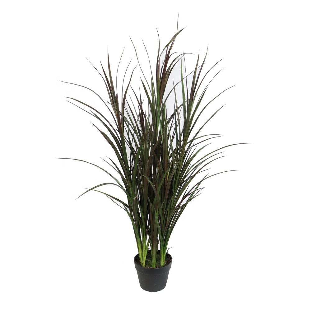 Artificial Plant Onion Tall Willow Dracaena Wheat Grass Rain tree Plastic Verdure Spray in pot For Home Decoration Outdoor