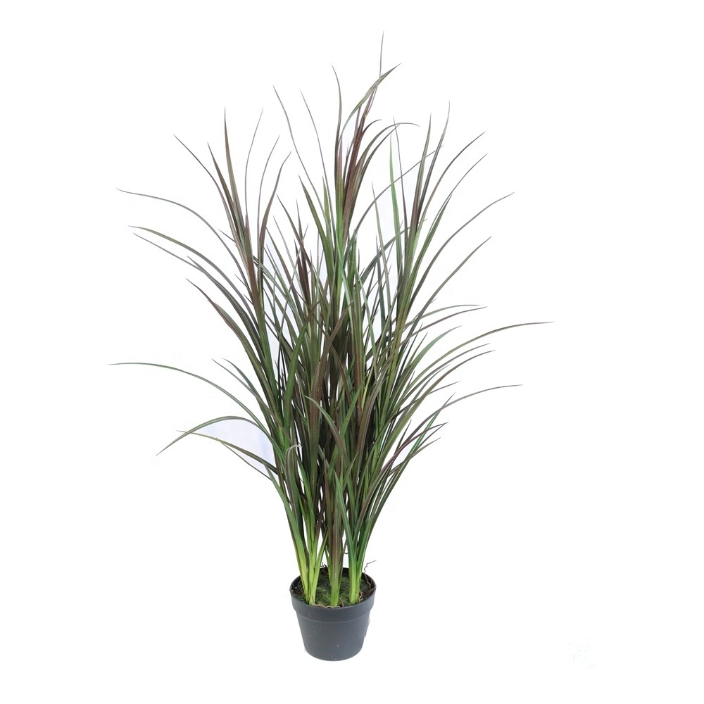 Artificial Plant Onion Tall Willow Dracaena Wheat Grass Rain tree Plastic Verdure Spray in pot For Home Decoration Outdoor