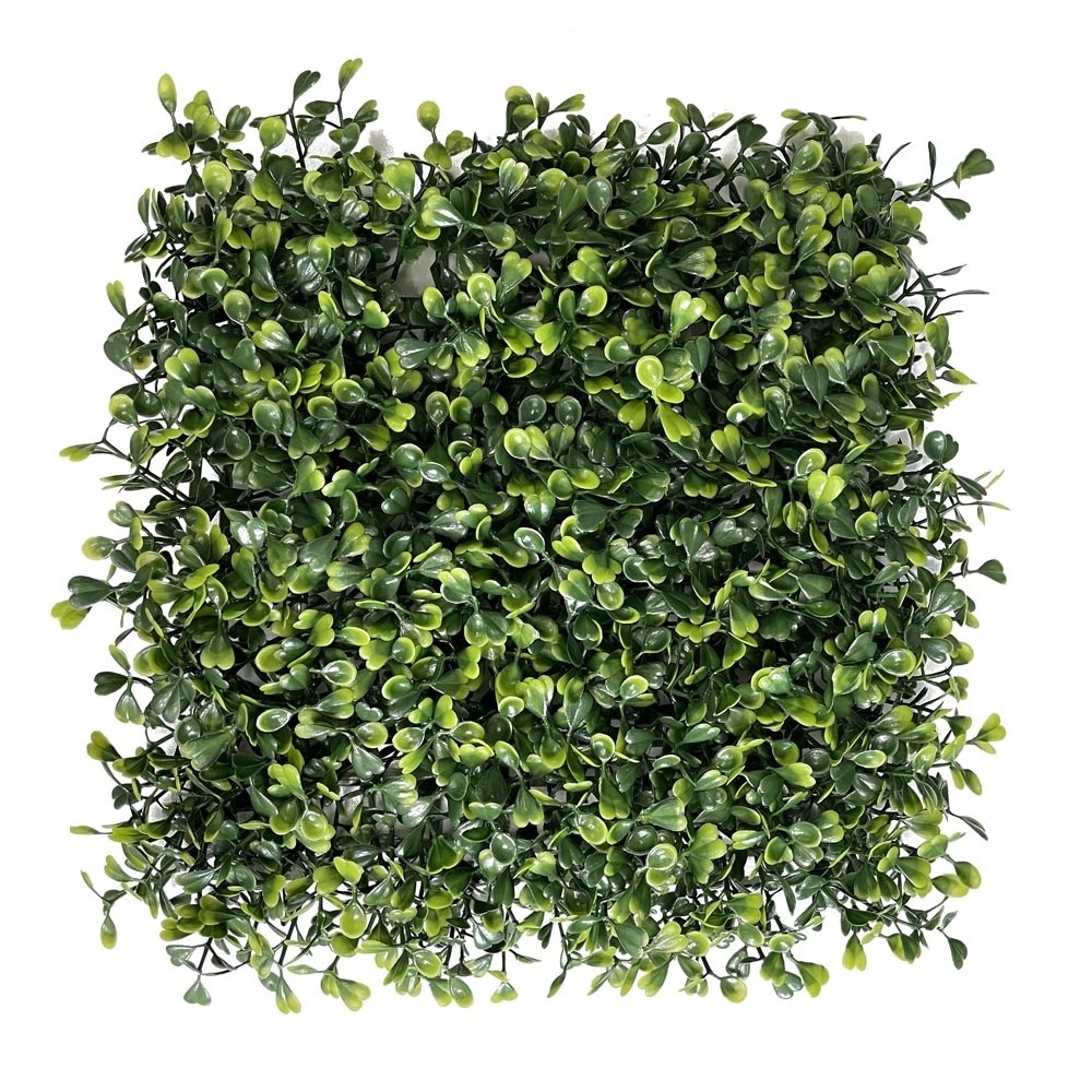 Artificial Plant Lawn Plastic Hanging  Grass for Wall Decoration Boxwood Panels