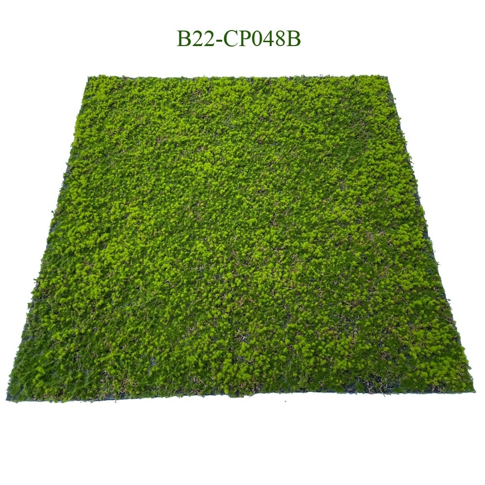 Wholesale High Quality Diy Mini Moss Sheet Bunch Animals  Stones Grass Wall Panels Fire Retardent Ball For Decoration