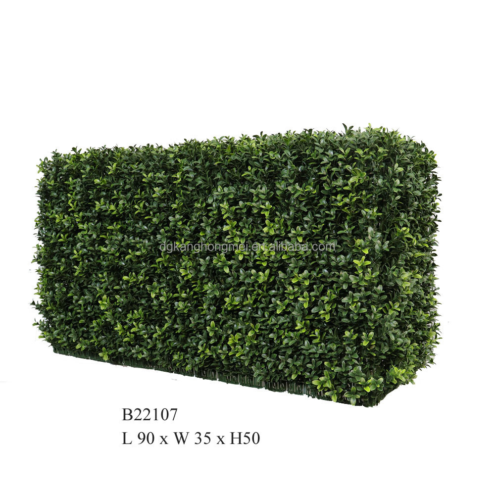 Artificial Plant Large Rectangle Boxwood Wall Hedge Topiary Tree Outdoor Indoor UV resistant for Home Garden Decoration