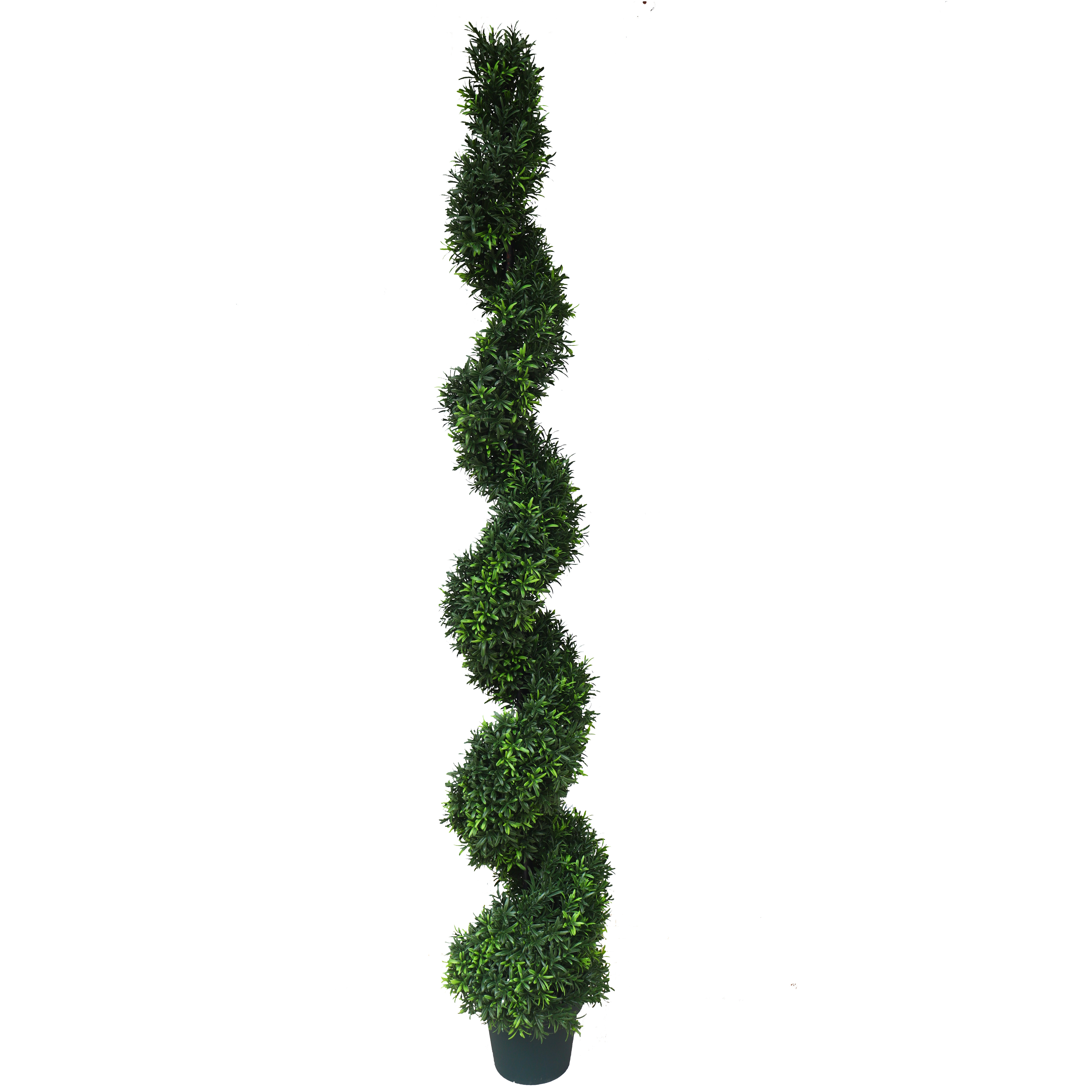 Artificial plants  greenery Rosemarry Spiral Topiary UV Proof shaped the Many styles of topiary  tree Indoor Outdoor in pot