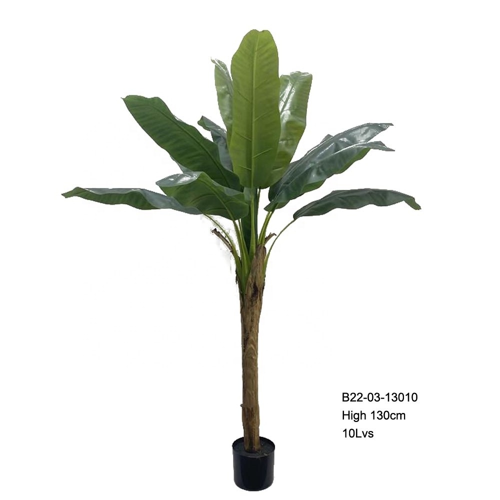 Faux Olive Palm Banana Leaf Tree Plantas Artificiales  Moss  Leaves Landscape  Wall Plastic Greenery for Indoor Outdoor Decor