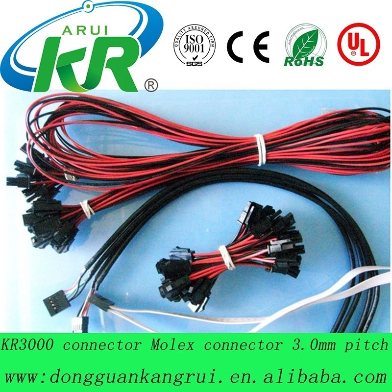 KR3000 Molex Microfit 3.0mm Pitch 2 3 4 5 Pin Housing 43025 Crimping Automotive Wire electrical Connectors