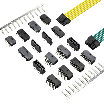 KR3000 molex Micro Fit microfit molded 3.0 3mm Pitch 2 3 4 6 7 8 Pin 5pin PCB SMT DIP Wafer Female Male Wire to Board Connector