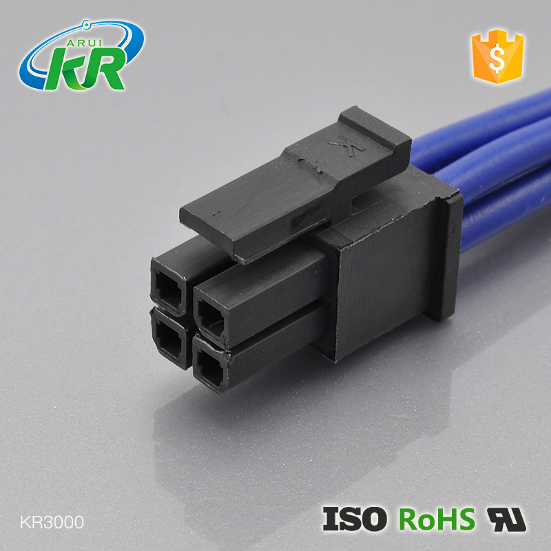 KR3000 Molex Micro Fit 3.0 3.0mm Pitch Wire to Wire Male Female Receptacle Cable Housing Connectors 2 3 4 5 6 7 8 POS Pin