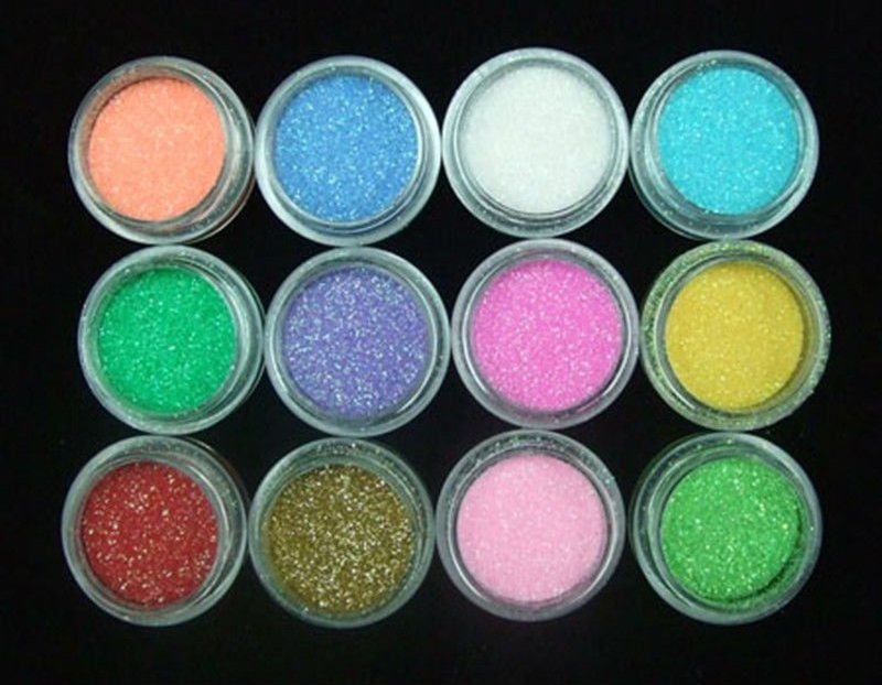 nail supplies decoration glitter  dust professional acrylic powder for nail