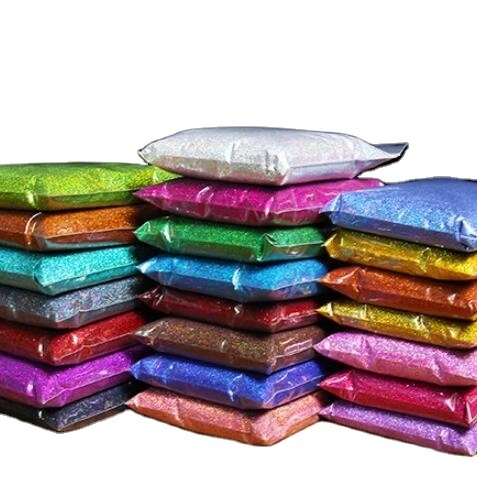 Wholesale Bulk Polyester Glitter 1kg Bag Package Extra Fine Mixed Colour Glitter Powder For Nail Party Phone Case Or Crafts