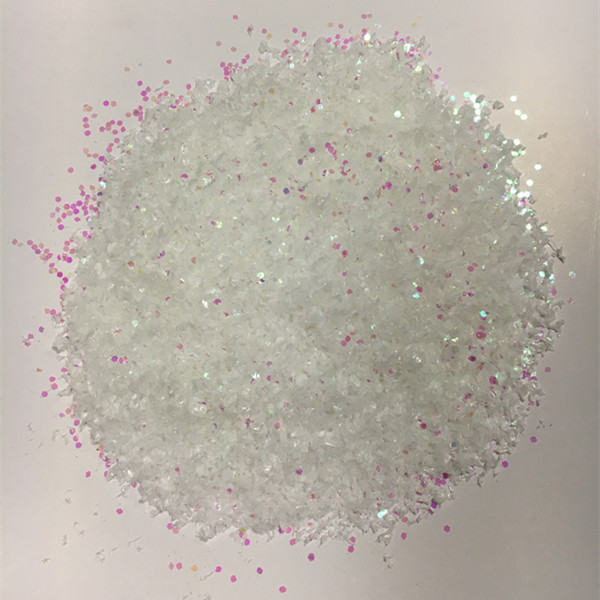 Artificial Snow Flake PE Fake Plastic Snowflakes For DIY Christmas Decoration Or Winter Holiday Decoration Free Sample