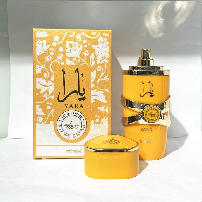 YARA lattafa Yellow Arab Perfume 100ml Fresh Fragrance for Dubai Middle East Vietnam Cross-Border Sales Funded by Foreign Trade