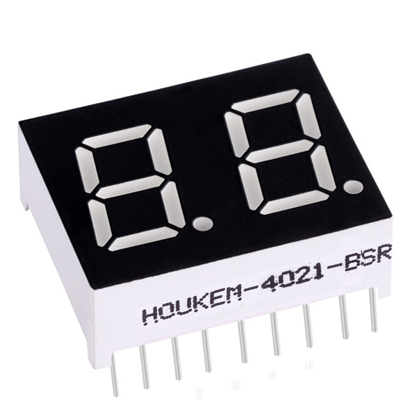 kem-4021-bpg pure green 0.4 inch dual digit 7 segment display 2 digit led numeric display