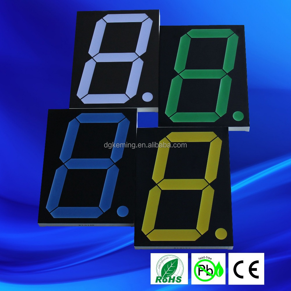 8 inch large outdoor 1 digit 8 inch big 7 segment led display