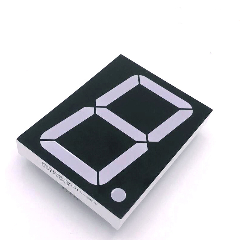 white 4 inch seven segment led number 7 segment display