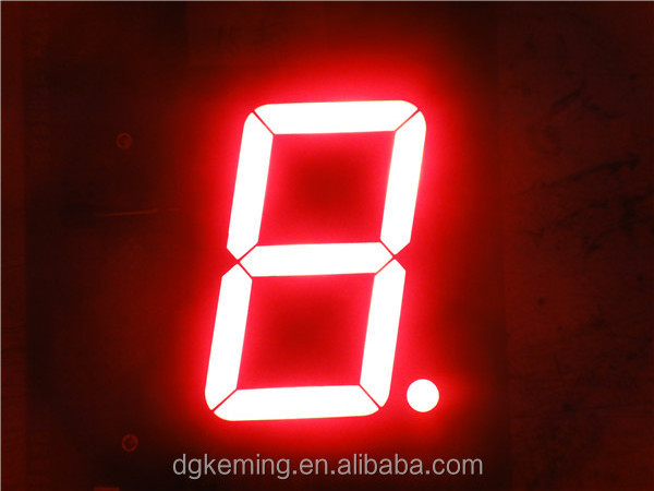 ultra red 1.8 inch digital 18011ab led tube 7 segment display