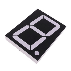 white 4 inch seven segment led number 7 segment display