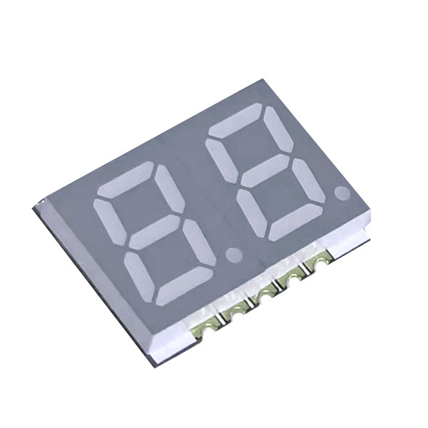 white dual digit 0.39 inch 7 segment smd led display 0.39