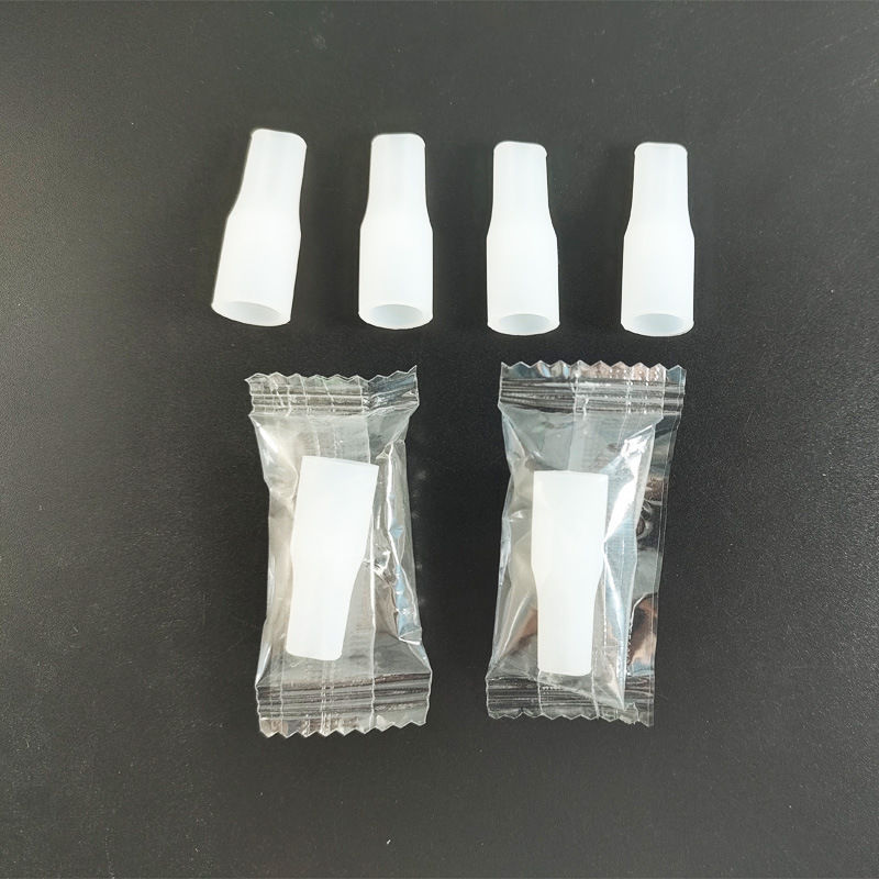 9mm Roemer cylinder color stick disposable silicone dropper flat mouth hygiene experience test suction mouth cover