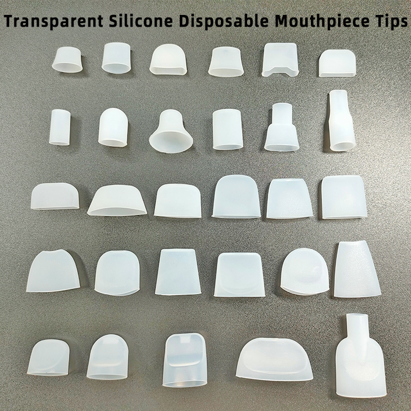 portable personal individually wrapped silicone tips disposable drip mouth tips