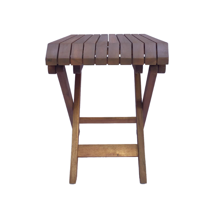 Tamarack Table Patio Furniture Factory Price Round And Square Wooden Portable Table Camping Foldable Table From Vietnam Factory