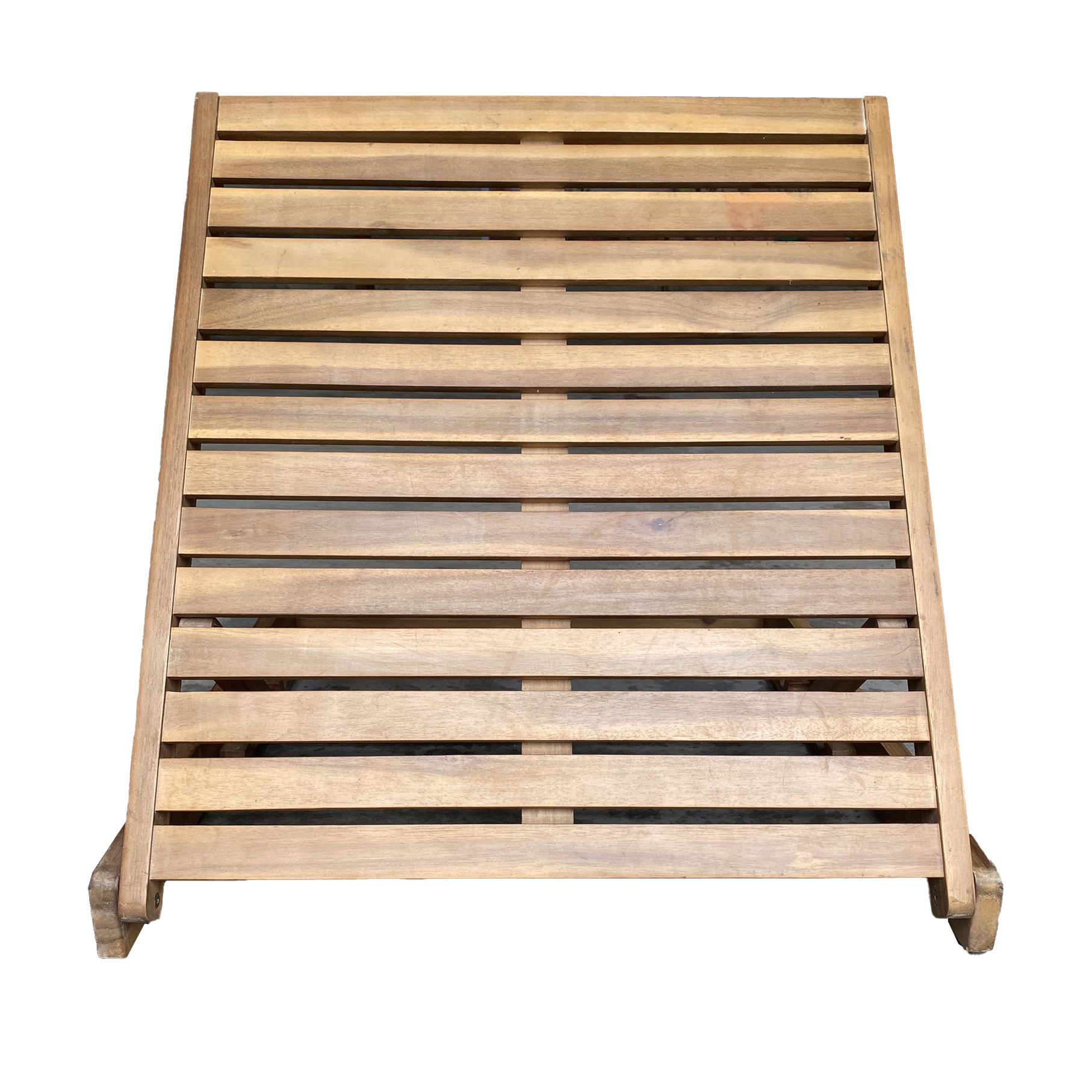 Terrace Outdoor Furniture Sunbed With Backrest New Trend Factory Price Home & Garden Wood Outdoor Furniture Acacia Vietnam