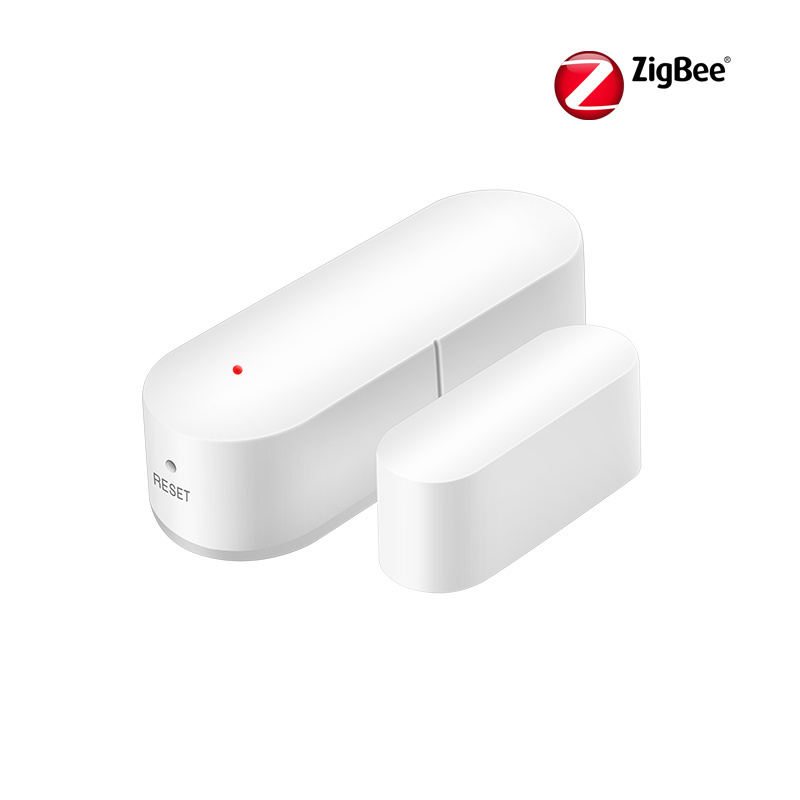 Wholesale Tuya Smart Wireless Zigbee 3.0 Window Sensor Detector Home Security Automatic Zigbee Door Gap Sensor