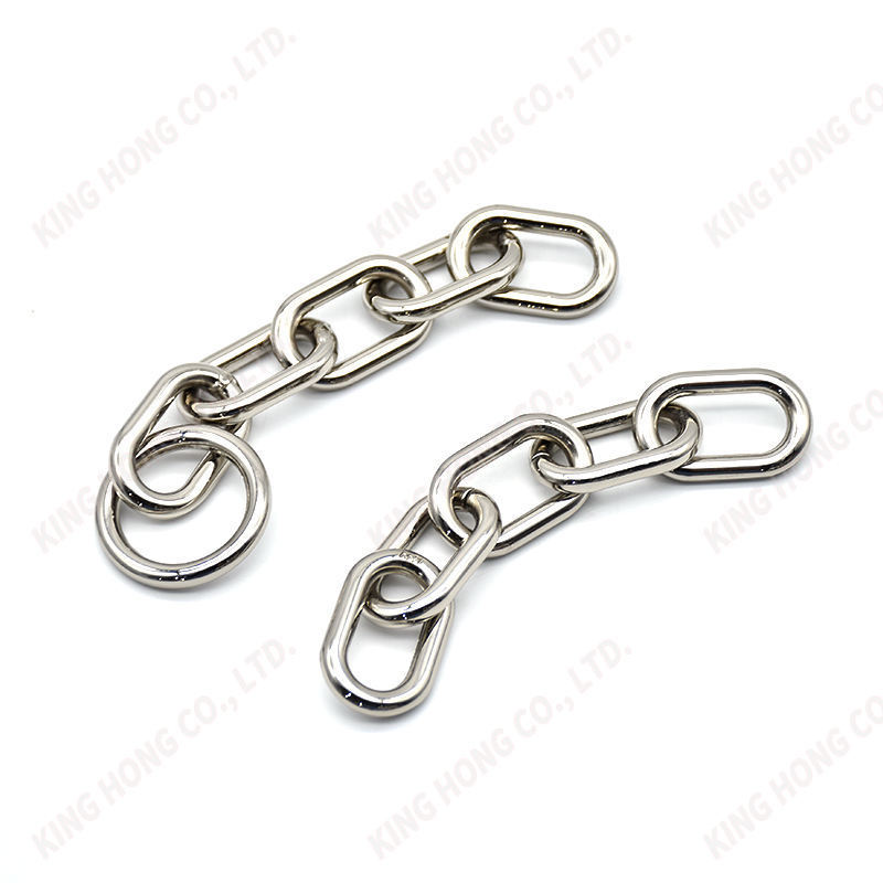 Custom Nickel free heavy duty  alloy chain shoulder strap metal high quality alloy handbag chain