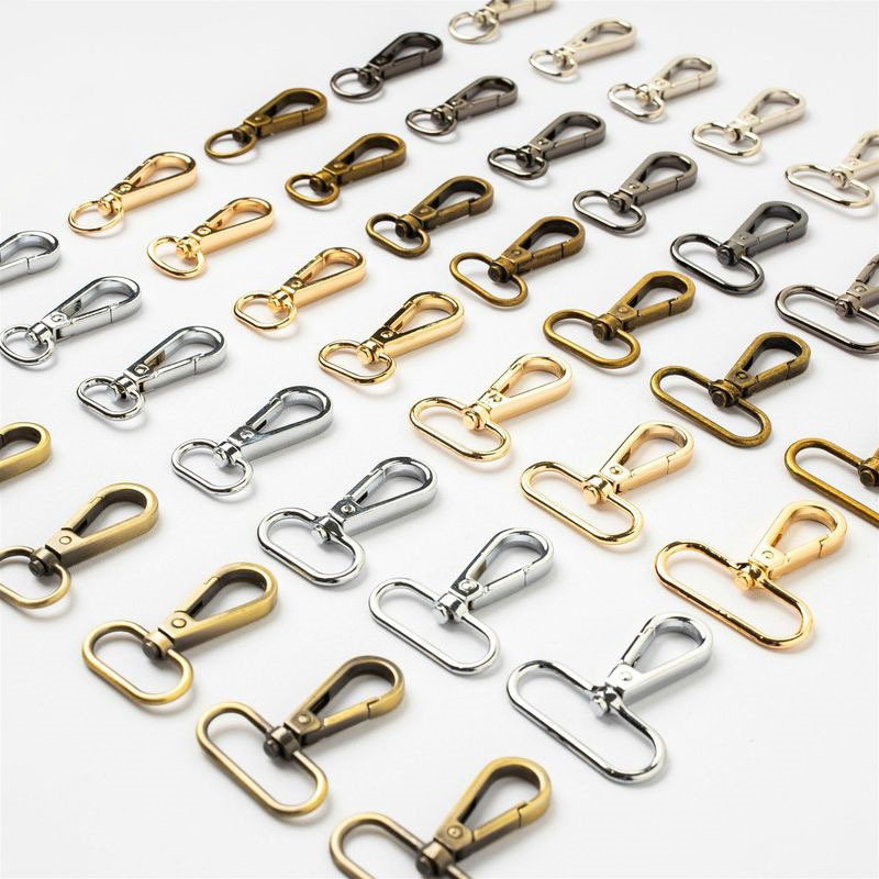 Customized Snap Hook For Bag Hardware Dog Hook Safety Metal Swivel Hooks For Handbag